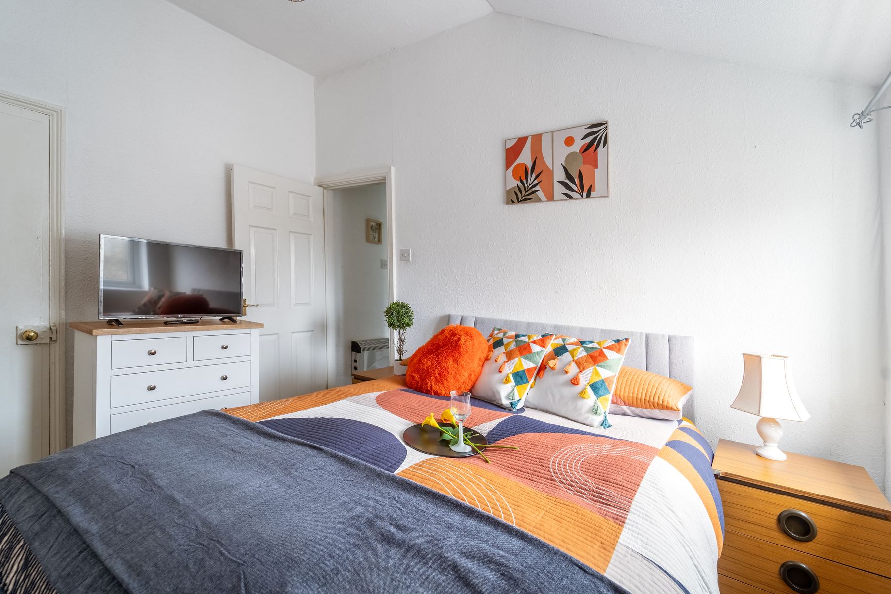 Short-let property styled and ready for guests